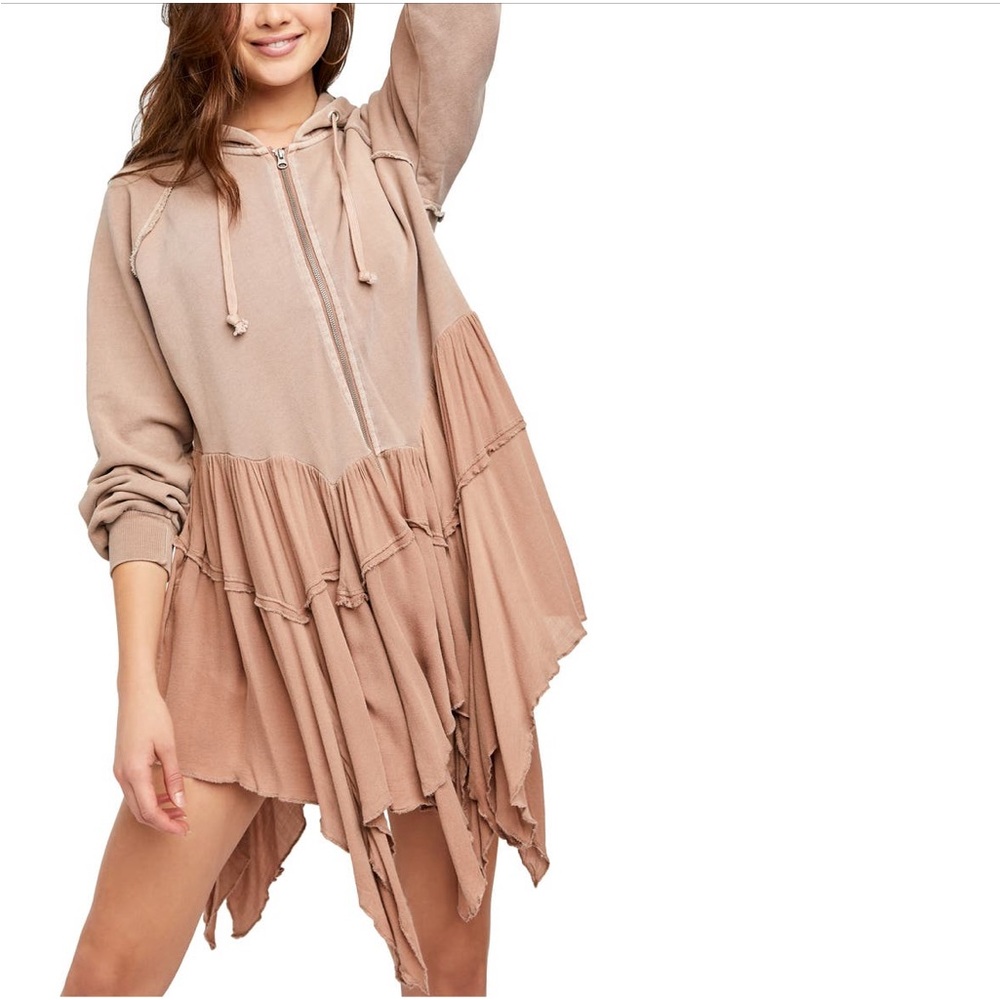 Free People Moon Dust hooded cardi